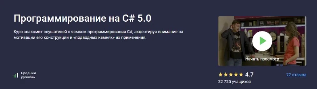 Программирование на C# 5.0
