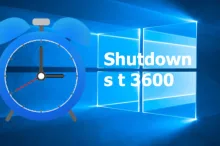 Shutdown s t 3600