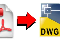 Как перевести PDF в DWG