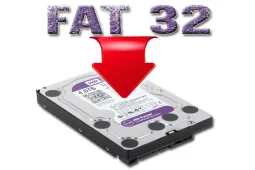 Как жесткий диск отформатировать в fat32