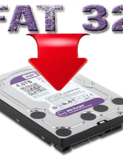 Как жесткий диск отформатировать в fat32