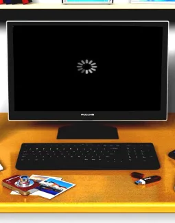Черный экран при загрузке Windows 7,10