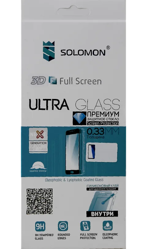 Solomon для Honor 8X 3D Full Glue
