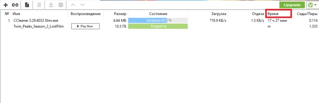 Время