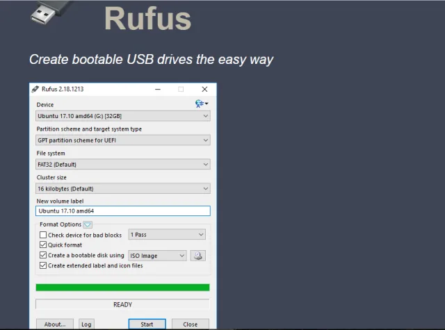 Загружаем Rufus