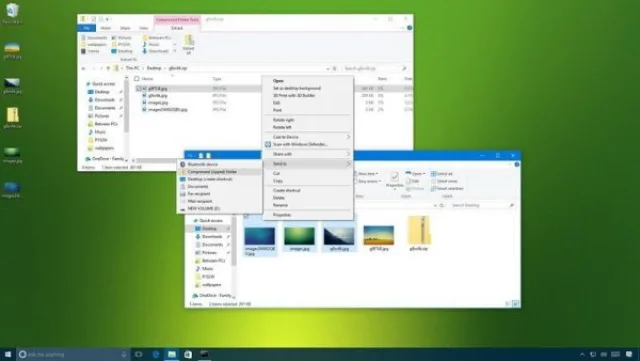 Как разархивировать файлы в Windows 10 без сторонних программ