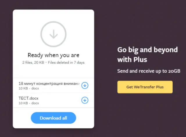Нажимаем кнопку «Download all»