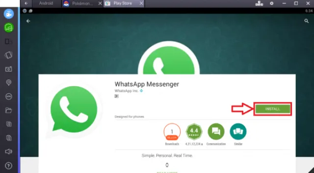 Нажимаем кнопку «Install»