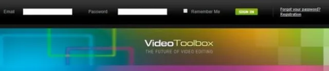 Заходим на официальный сайт Video Toolbox и регистрируемся