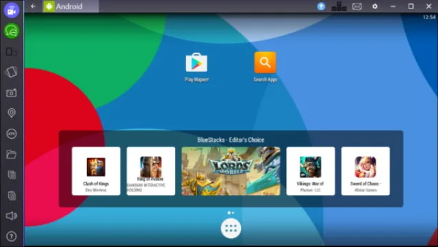 Через Android-эмулятор Bluestacks заходим в WhatsApp на компьютере
