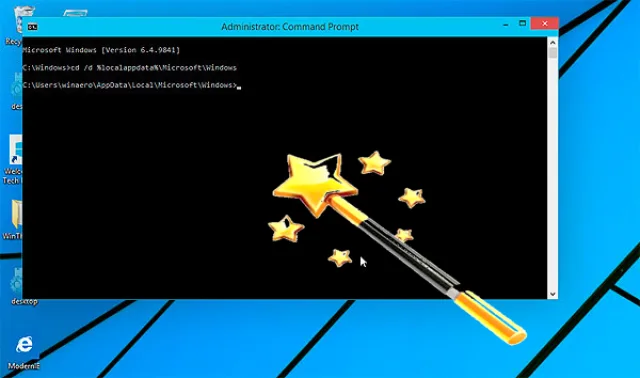 Как вызвать командную строку в Windows 8