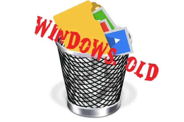 Удаление папки Windows.old