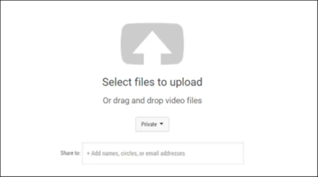 Загружаем видеозапись на YouTube и помечаем его как конфиденциальное