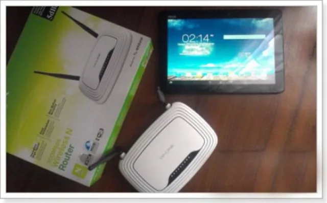 Роутер Tp-Link WR-841N и планшет ASUS-MeMO PadFHD10