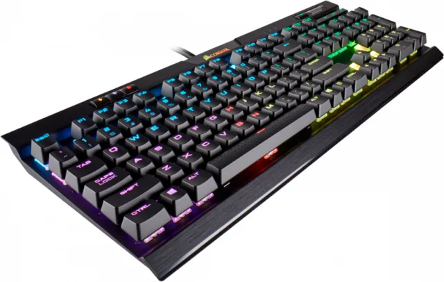 Corsair K70 RGB MK.2 RAPIDFIRE (Cherry MX Speed) Black USB