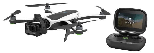 Gopro karma квадрокоптер с камерой hero 6 black