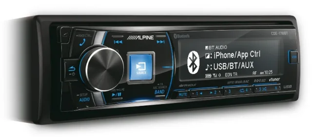Alpine Single DINBluetooth
