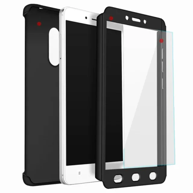 Противоударный чехол LDH 334647BB5p3 Protect Case 360 + защитное стекло для iPhone X/XS