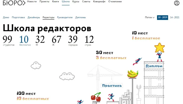 Бюро Горбунова, программа « Школа редакторов»