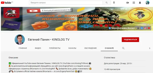 Канал Евгения Панина