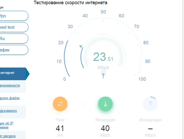 Процесс тестирования