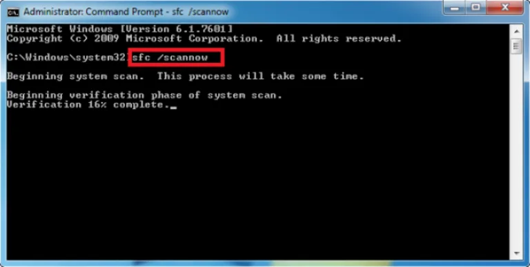 Вводим команду «sfc /scannow» в консоль Windows, нажимаем «Enter»