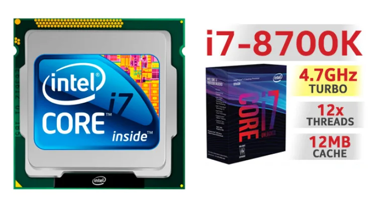 Топовый вариант Intel Core i7 8700K