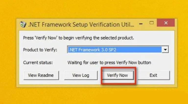 Нажимаем на кнопку «Verify Now»