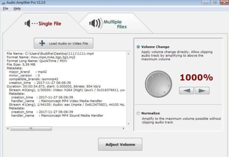 Audio Amplifier утилита для улучшения качества звука