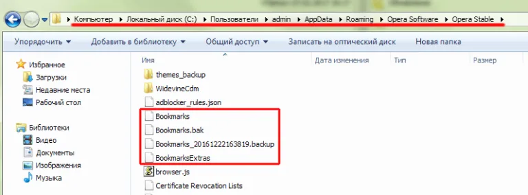Переходим в директорию, указанную в графе «Профиль»