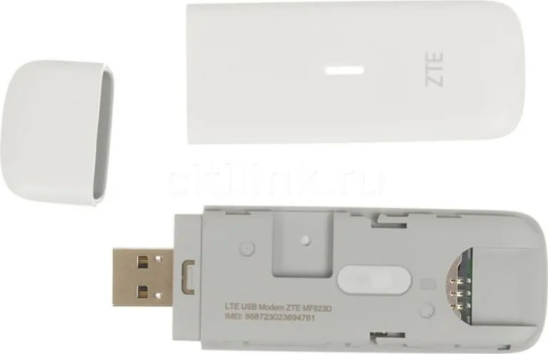Модем Билайн ZTE MF 823 D