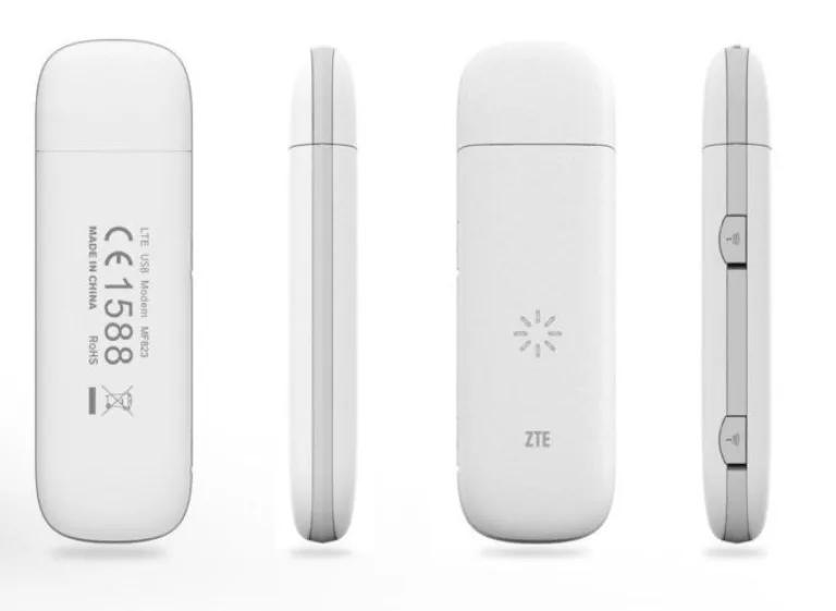 Модем ZTE MF 823 является самым распространенным