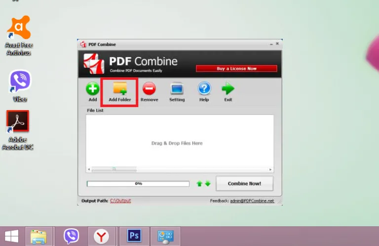 Для добавления папки нажимаем на кнопку «Add Folder»