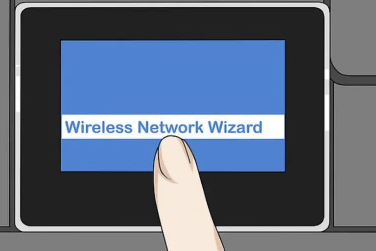 Нажимаем по опции «Wireless Network Wizard»