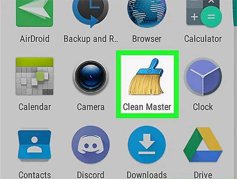 Запускаем Clean Master, нажав на его иконку