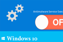 Antimalware Service Executable как отключить Win 10