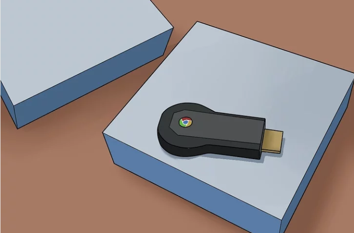 Устройство Chromecast похоже на флешку