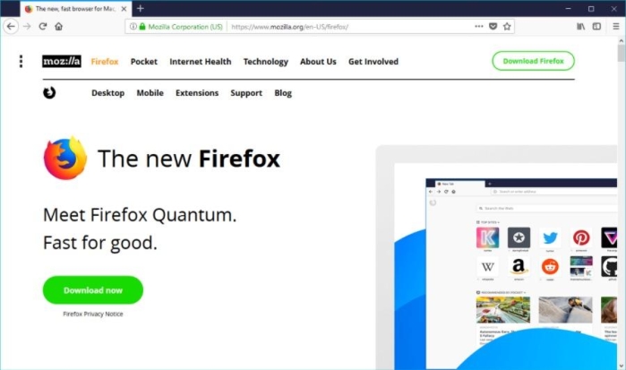 Новый Firefox намного быстрее, чем его предшественники