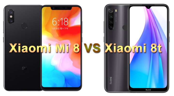 Xiaomi Mi 8 и Xiaomi 8t