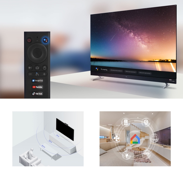 Mecool KA2 на Android 1080 с микрофоном и HD-камерой