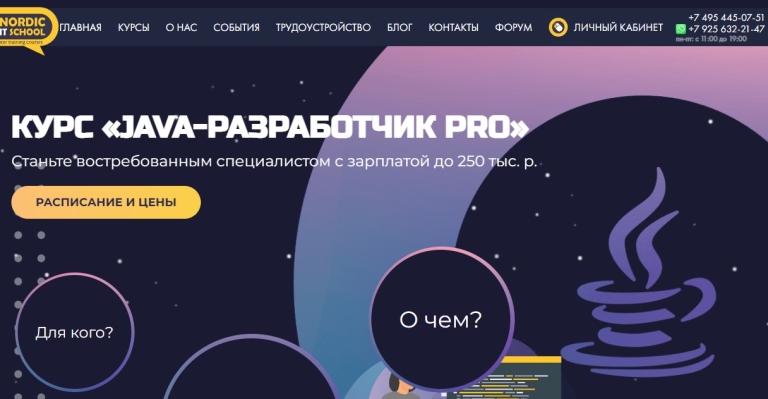 Java-разработчик PRO