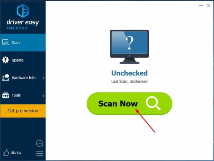 Нажимаем кнопку «Scan Now»