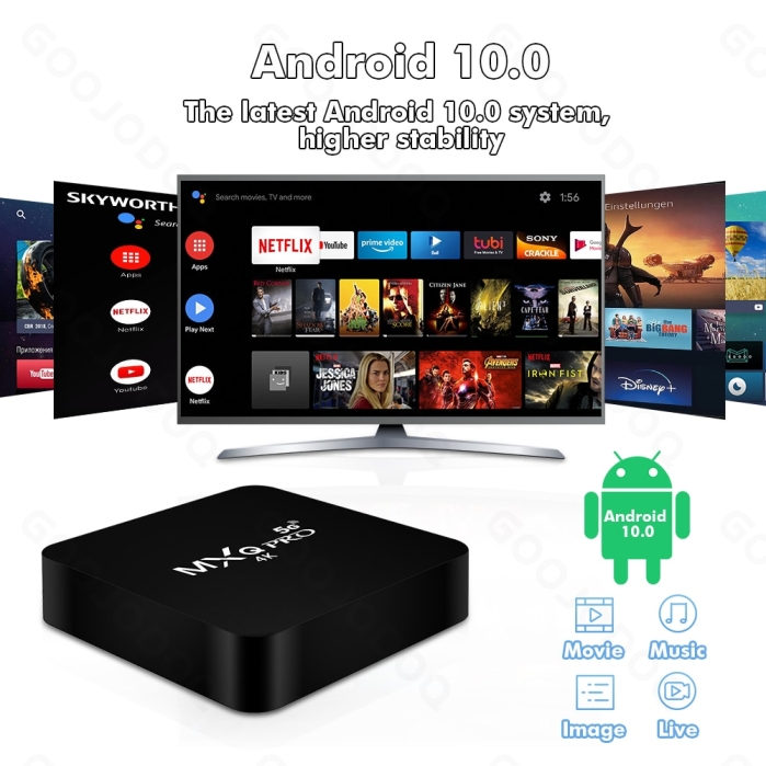 GOOJODOQ Android Smart TV Box 5G