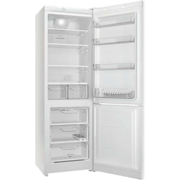 Холодильник Indesit DF 5180 W изнутри