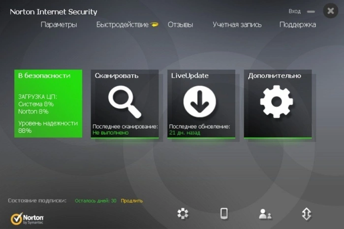 Антивирус Norton Security