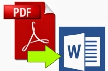 Как изменить файл PDF на Word