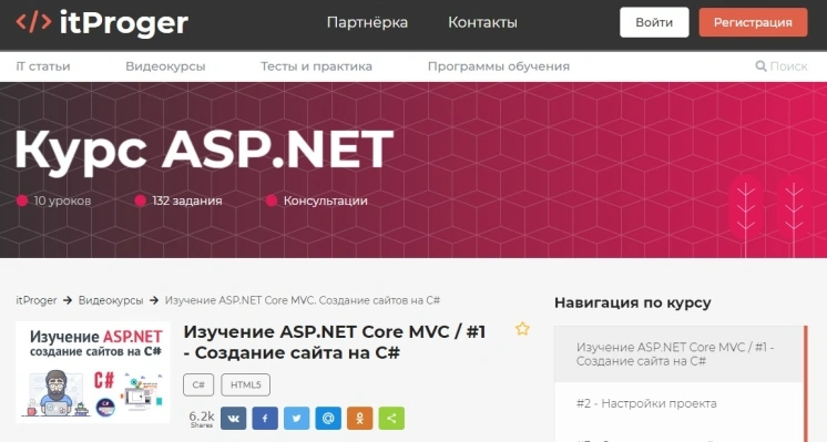 Руководство по ASP.NET Core 5