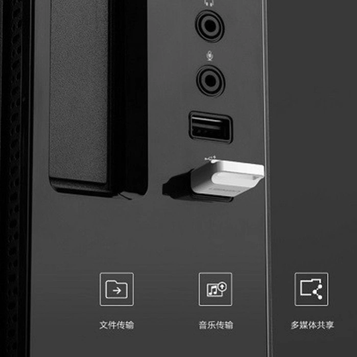 Вставляем Bluetooth адаптер в один из USB портов системного блока компьютера