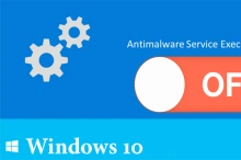 Antimalware Service Executable как отключить Win 10