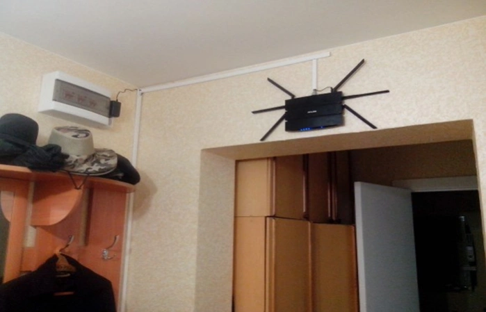 Устанавливаем роутер в выгодном месте